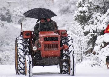 Κακοκαιρία Ελπίδα: Πυκνό χιόνι, τσουχτερό κρύο, παγετός και κατακόρυφη πτώση της θερμοκρασίας – Live ΧΑΡΤΗΣ