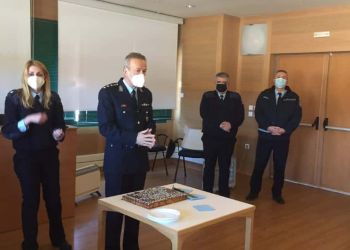 Κοπή πίτας στη Διεύθυνση Αστυνομίας Κοζάνης