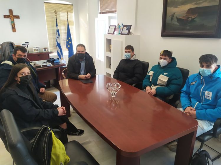 Συνάντηση του Δημάρχου Φλώρινας με τους προέδρους των 15μελών μαθητικών συμβουλίων Συνάντηση του Δημάρχου Φλώρινας