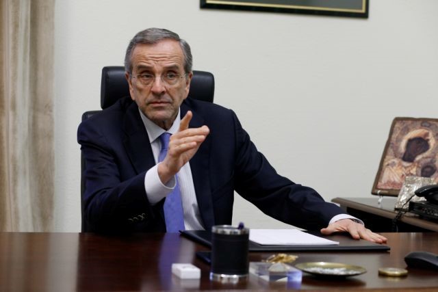 Θετικός στον ιό ο Αντώνης Σαμαράς Θετικός στον ιό ο Αντώνης Σαμαράς