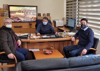 Τo Προεδρείο του Σωματείου Εργαζομένων ΔΕΗ Η «Ενωση» πραγματοποίησε συνάντηση με τον διευθυντή του Σταθμού ΑΗΣ Αγ. Δημητρίου κ. Γρηγόρη Τσαλιάνη