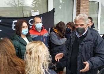 Η Βουλευτής ΣΥΡΙΖΑ Π.Σ. Π.Ε. Κοζάνης κ. Καλλιόπη Βέττα, συναντήθηκε με υγειονομικά στελέχη του Νοσοκομείου Κοζάνης.