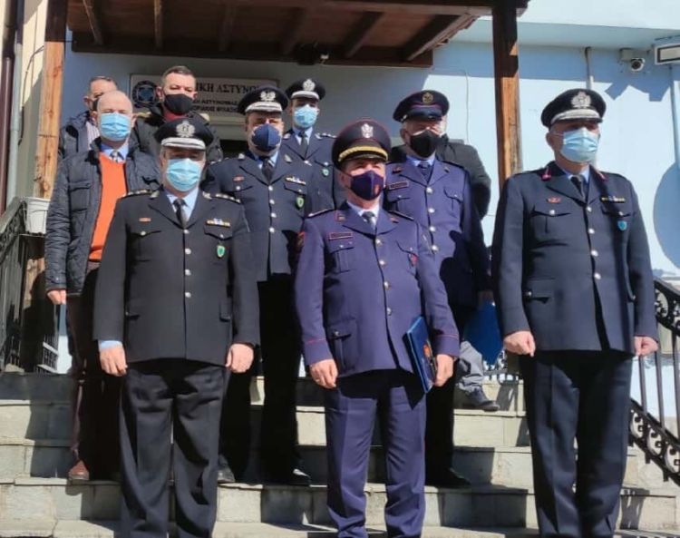 Υπηρεσιακοί Παράγοντες Της Αλβανικής Αστυνομίας Στη Διεύθυνσης Αστυνομίας Καστοριάς