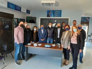 Κοπή βασιλόπιτας για τη Διοικούσα Επιτροπή ΠΕ Κοζάνης της ΝΔ