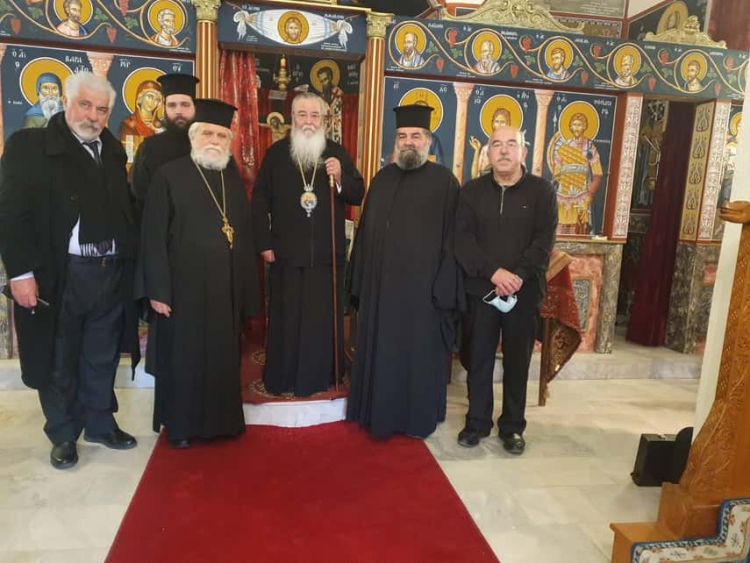 Ο Μητροπολίτης Παύλος στην Ιερά πανήγυρη στο Ιερό Μητροπολιτικό Παρεκκλήσι του Αγίου Βαραδάτου Κουβουκλίων Ο Μητροπολίτης Παύλος στην Ιερά πανήγυρη