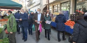 ΣΥΡΙΖΑ Κοζάνης: Πήγαν στη Λαϊκή και στα μπλόκα