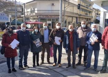 Συριζα Κοζάνης: Πήγαν Στη Λαϊκή Και Στα Μπλόκα