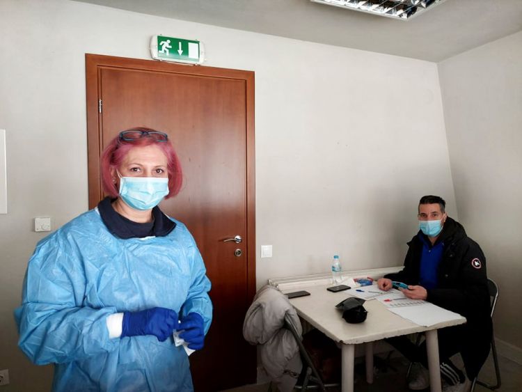 Δήμος Κοζάνης:  Τι έδειξαν τα Rapid Tests στην κεντρική πλατεία   την  Τετάρτη 16 Μαρτίου