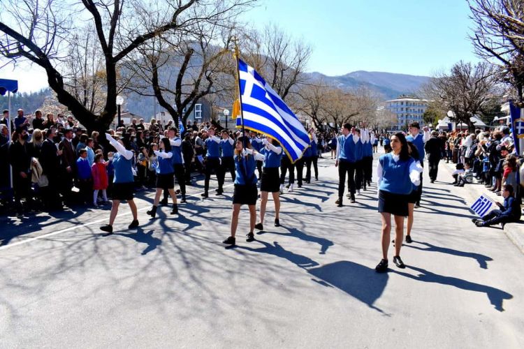 Ο Εορτασμός της Εθνικής Επετείου της 25ης Μαρτίου 1821 στην Πόλη της Φλώρινας
