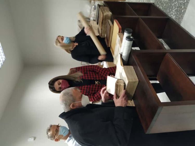 Στην «Κοβεντάρειο» Βιβλιοθήκη ο  διευθυντής της Eblida στην Ευρώπη Giuseppe Vitiello