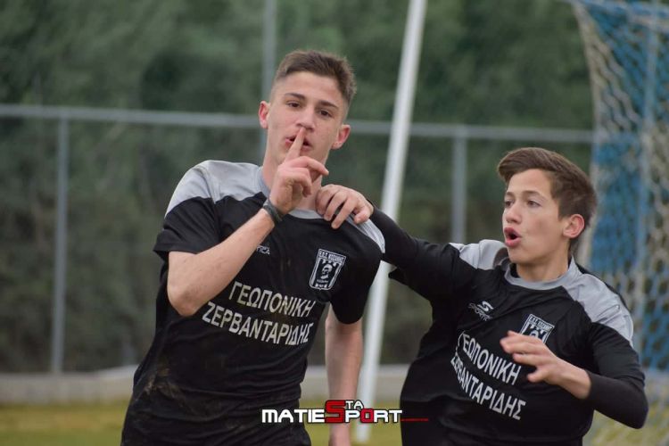 Συνέντευξη από τον Επαμεινώνδα Κωτίδη του ΠΑΟΚ Κοίλων και πρώτου σκόρερ στις μικτές Κ15