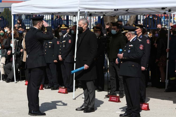 Τελετή αποφοίτησης των εκατόν δύο Δοκίμων Πυροσβεστών