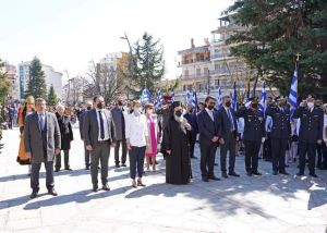 Με λαμπρότητα εορτάστηκε η 201η Επέτειος της Ελληνικής Επανάστασης στην πόλη των Γρεβενών