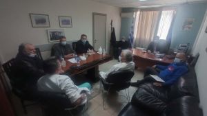 Ο Περιφερειάρχης Γ. Κασαπίδης στο Νοσοκομείο Φλώρινας