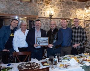 Οι εγκληματολογικές υπηρεσίες Δ. Μακεδονίας έκοψαν πίτα Οι εγκληματολογικές υπηρεσίες Δ. Μακεδονίας έκοψαν πίτα