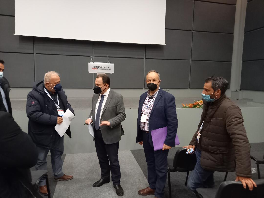 Ο Αντιπεριφερειάρχης Αγροτικής Ανάπτυξης Λ. Χατζηζήσης στο ΥΠΑΑΤ Συναντήσεις Εργασίας πραγματοποιήθηκαν από τον Αντιπεριφερειάρχη Αγροτικής Ανάπτυξης Λάμπρο Χατζηζήση στο ΥΠΑΑΤ