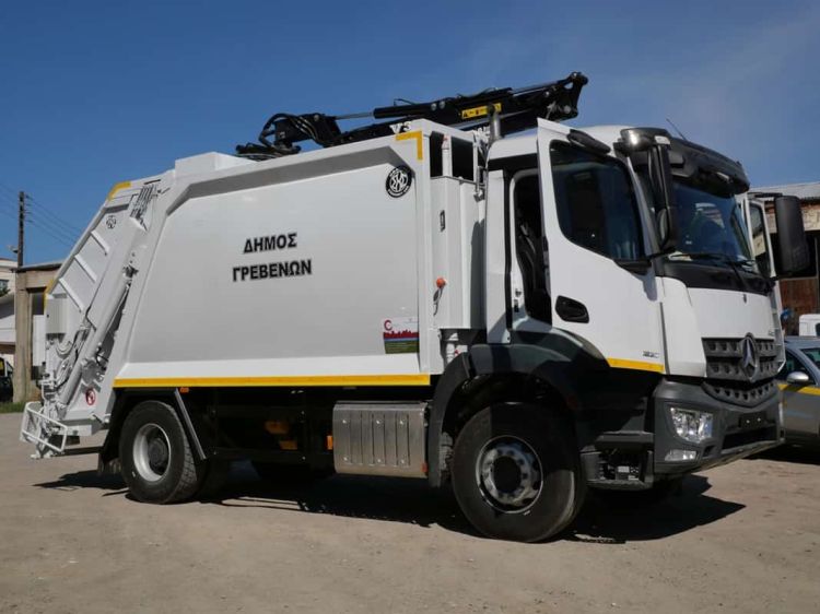 Ένα ακόμη σύγχρονο απορριμματοφόρο για την Υπηρεσία Καθαριότητας στα Γρεβενά