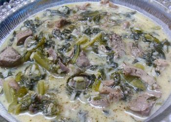 Νηστίσιμη μαγειρίτσα με μανιτάρια