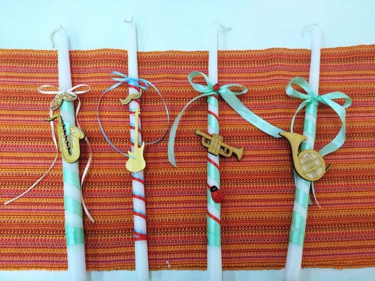 Οι μαθητές του Μουσικού Σχολείου Σιάτιστας δημιούργησαν τις δικές τους λαμπάδες