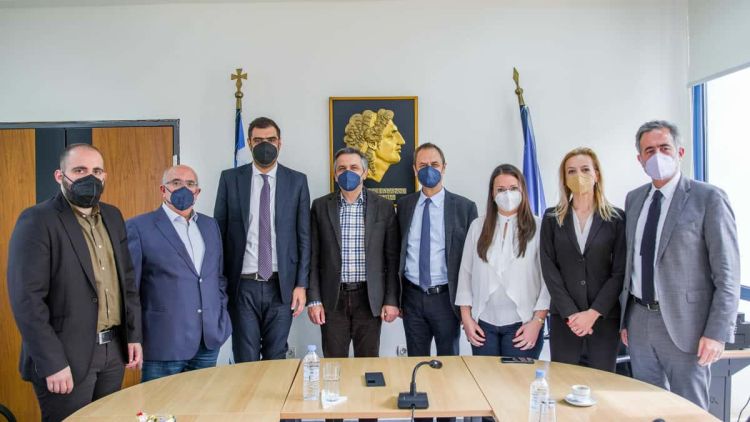 Παύλος Μαρινάκης και Γιάννης Μπρατάκος στην Κοζάνη