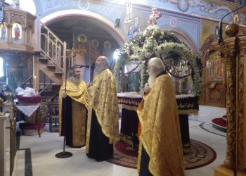 O Επιτάφιος Του Ιερού Ναού Των Αγίων Κωνσταντίνου Και Ελένης Κοζάνης