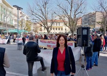 Καλλιόπη Βέττα – Η σημερινή απεργία έδειξε τον δρόμο της εξόδου στην κυβέρνηση