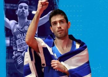 Κορυφαίος αθλητής του στίβου για τον Μάρτιο στην Ευρώπη O Mίλτος Τεντόγλου