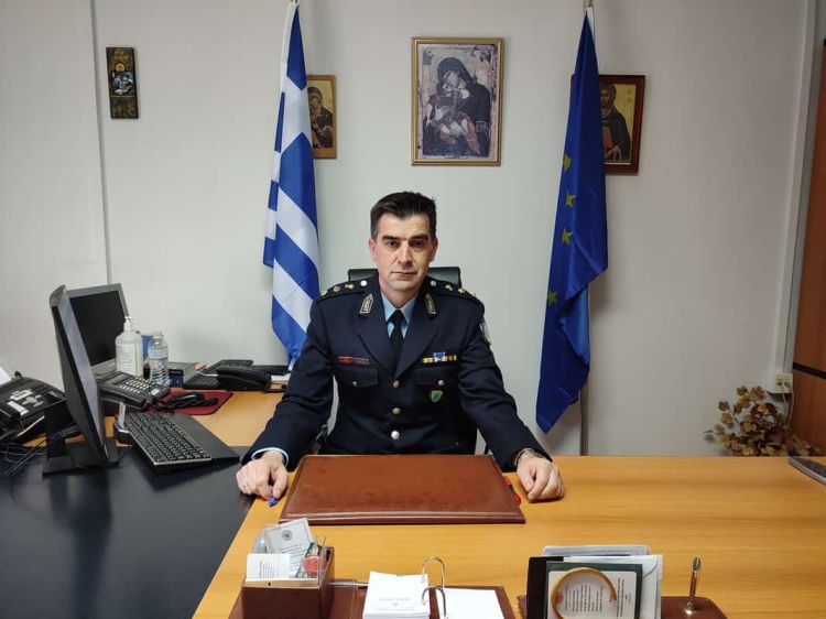 Νέος  Διευθυντής Της Διεύθυνσης Αστυνομίας Γρεβενών Ο  Κώστας Ντίνας