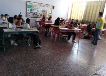 Ενημέρωση μαθητών Δημοτικού από τον Αστυνομικό Υποδιευθυντή Κοζάνης, Παντελή Ουσταγιαννίδη