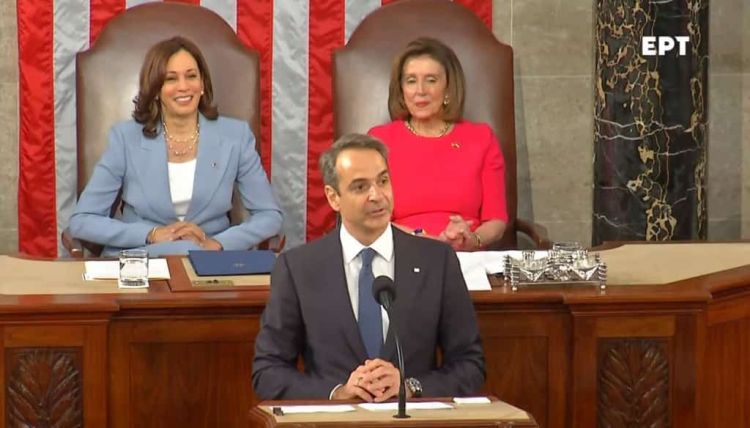 Η ιστορική ομιλία του Κυριάκου Μητσοτάκη στο Κογκρέσο των ΗΠΑ