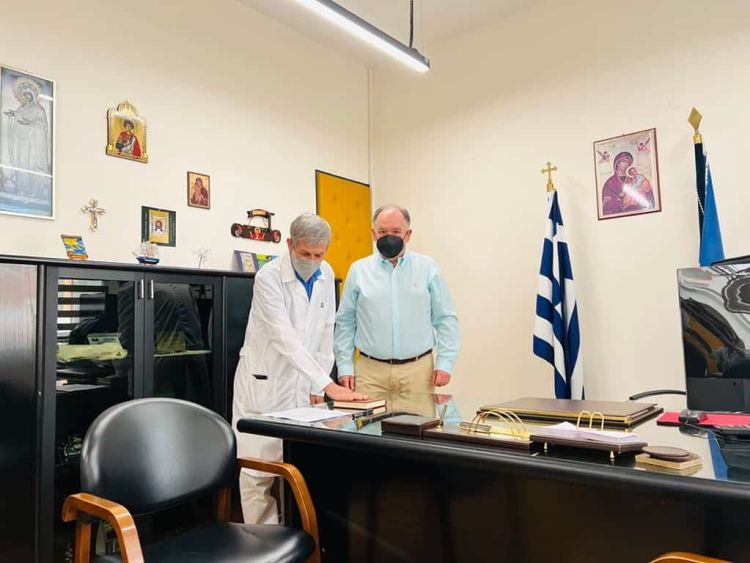 Μποδοσάκειο: Ορκίστηκε ως μόνιμος γιατρός του ΕΣΥ με τον βαθμό του επιμελητή Β’ ο παθολόγος Αντώνης Καλής