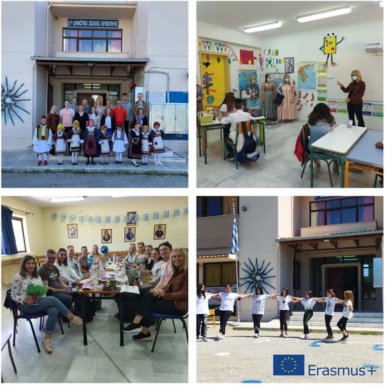 Yποδοχή Ευρωπαίων Εκπαιδευτικών Στο Δημοτικό Σχολείο Λευκοπηγής Κοζάνης Με Το Πρόγραμμα Erasmus+
