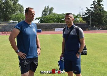 Γιάννης Παρασκευάς – Γιώργος Τσέπουρας Προπονητές μικτών ομάδων ΕΠΣ Κοζάνης