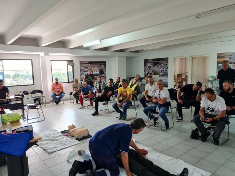 ΔΙ.Α.ΔΥ.ΜΑ: σεμινάριο για τους εργαζομένους της σε θέματα Καρδιοαναπνευστικής Αναζωογόνησης (ΚΑΡΠΑ)
