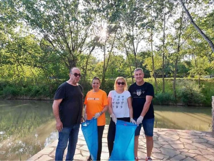 Εθελοντικές δράσεις καθαρισμού μετά από κάλεσμα της Γραμματείας Ποιότητας Ζωής και Εθελοντισμού της Νέας Δημοκρατίας