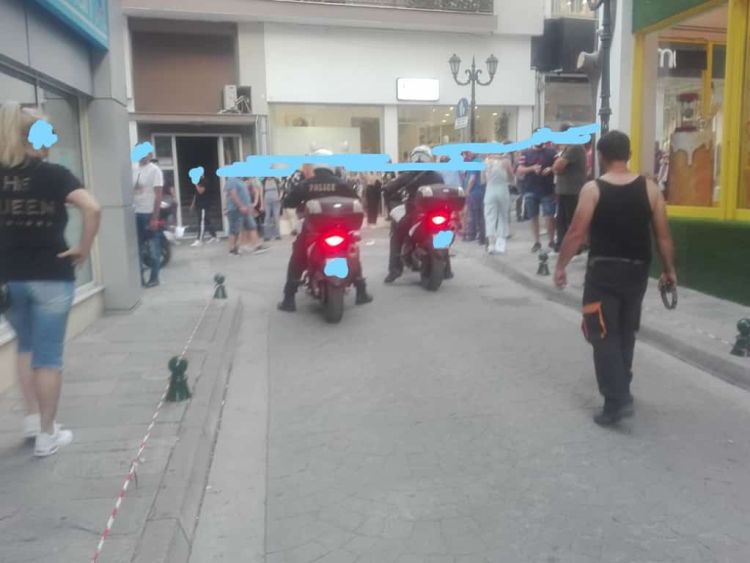 Μεγάλη αναστάτωση στο κέντρο της Κοζάνης, σύλληψη ενός νεαρού