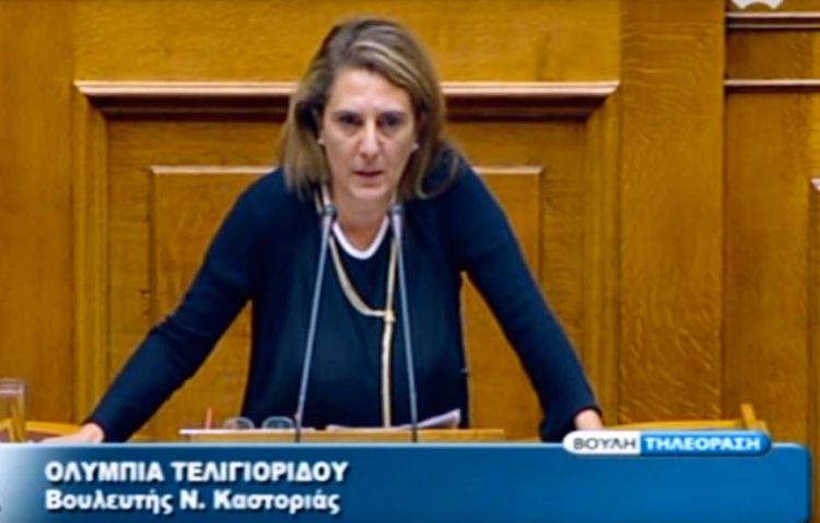 Ολυμπία Τελιγιορίδου για τα ψέματα της ΝΔ για το φράγμα Νεστορίου: “Άνθρακας ο θησαυρός”