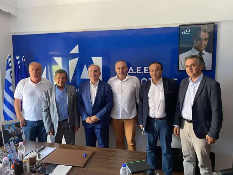 Ο  Αναπληρωτής Υπουργός Ανάπτυξης Ν. Παπαθανάσης στην Π.Ε Φλώρινας