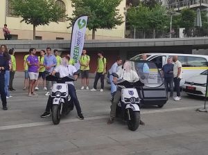 Έκθεση ηλεκτροκίνητων οχημάτων στην κεντρική πλατεία της Κοζάνης