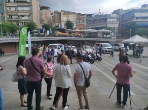 Έκθεση ηλεκτροκίνητων οχημάτων στην κεντρική πλατεία της Κοζάνης