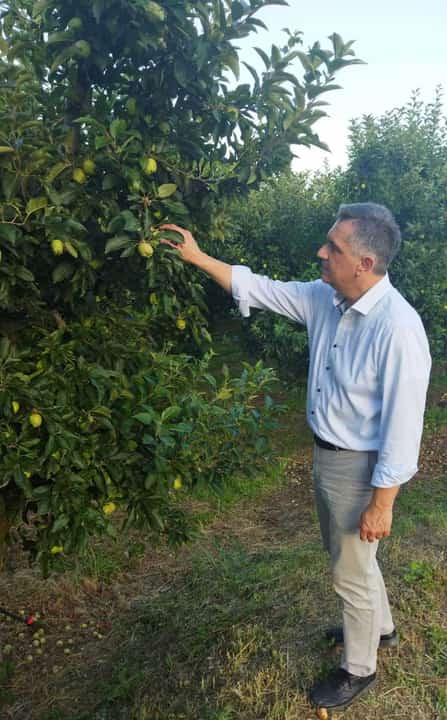 Αυτοψία σε καλλιέργειες: Η Περιφερειακή Αρχή με επικεφαλή τον Περιφερειάρχη Γιώργο Κασαπίδη στην Π.Ε. Καστοριάς