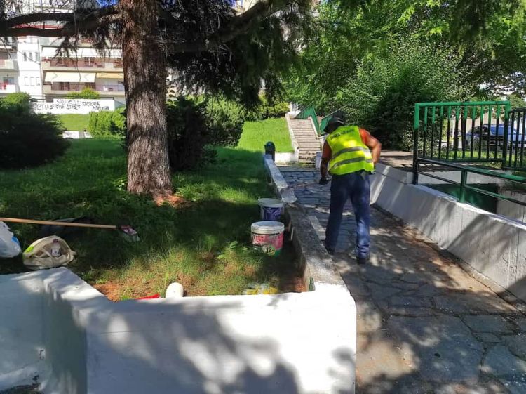 Δήμος Κοζάνης: Συνεχίζονται Οι Εργασίες Καλλωπισμού Στις Γειτονιές Της Πόλης