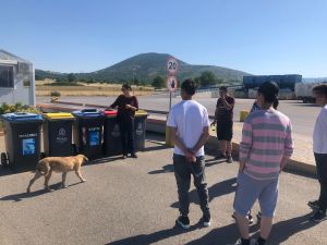 Επίσκεψη στις εγκαταστάσεις της ΔΙΑΔΥΜΑ από την Δομή Φιλοξενίας Ασυνόδευτων Ανήλικων της Νεράιδας Κοζάνης