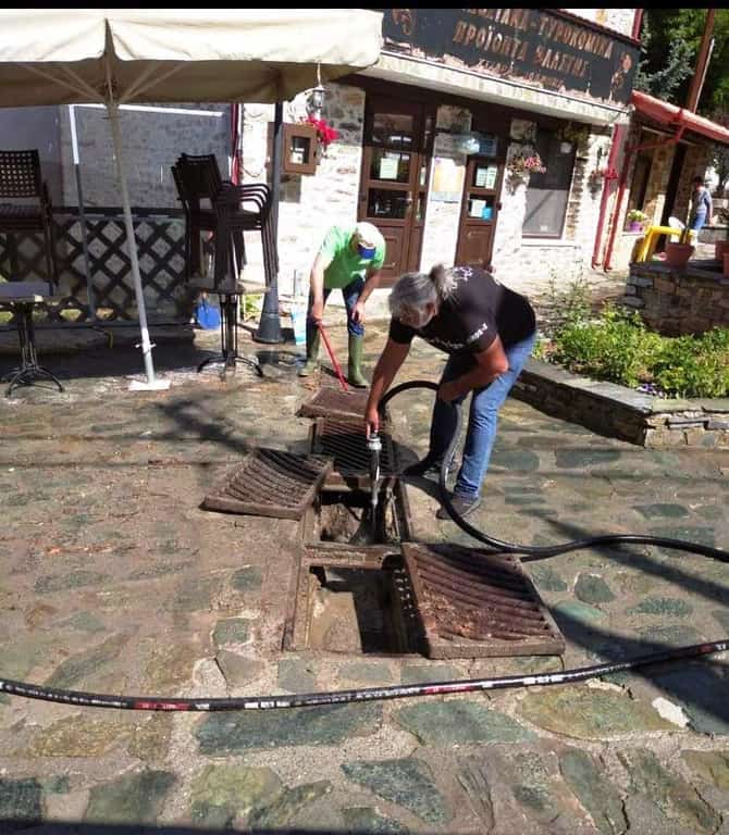 Καθαρισμός και αποκαταστάσεις στην Βλάστη