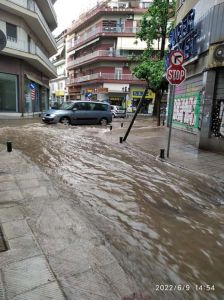 Κοζάνη: Καλοκαιρινή μπόρα