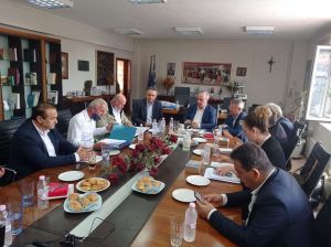 Ο Αναπληρωτής Υπουργός Ανάπτυξης Ν. Παπαθανάσης στην Π.Ε Φλώρινας Ο Αναπληρωτής Υπουργός Ανάπτυξης Ν. Παπαθανάσης στην Π.Ε Φλώρινας