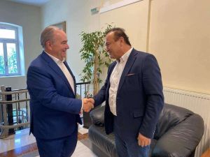 Ο Αναπληρωτής Υπουργός Ανάπτυξης Ν. Παπαθανάσης στην Π.Ε Φλώρινας Ο Αναπληρωτής Υπουργός Ανάπτυξης Ν. Παπαθανάσης στην Π.Ε Φλώρινας