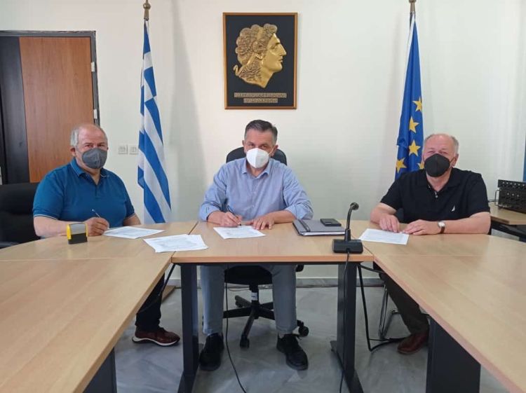 Υπογραφή Σύμβασης Εκτέλεσης  Του Έργου Υδροηλεκτρικός Σταθμός Στη Θέση Φράγμα Σισανίου