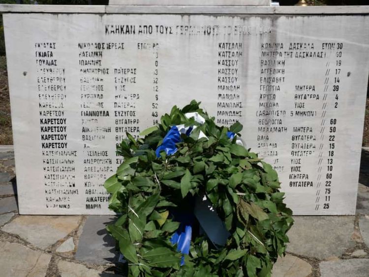 Επετειακές εκδηλώσεις ολοκαυτώματος σε Μικρολίβαδο και Κηπουρειό