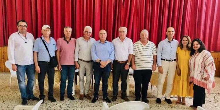 Ο Μιχάλης Παπαδόπουλος  με  τις διοικήσεις ΚΤΕΛ Δυτικής Μακεδονίας